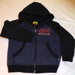 John Cena Never Give Up hooded jacket fleece lined